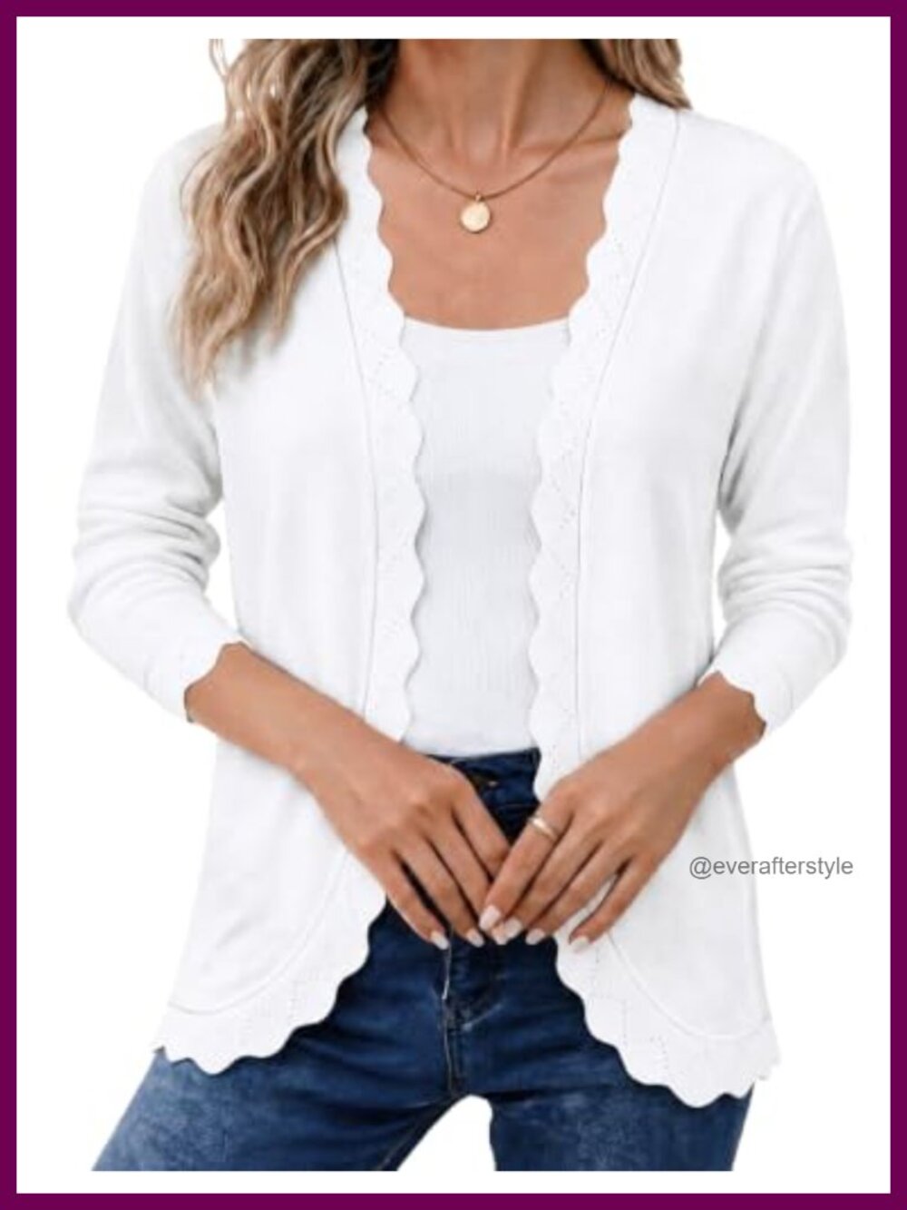 Halife Lightweight Open Front Long Sleeve Cardigan Sweater